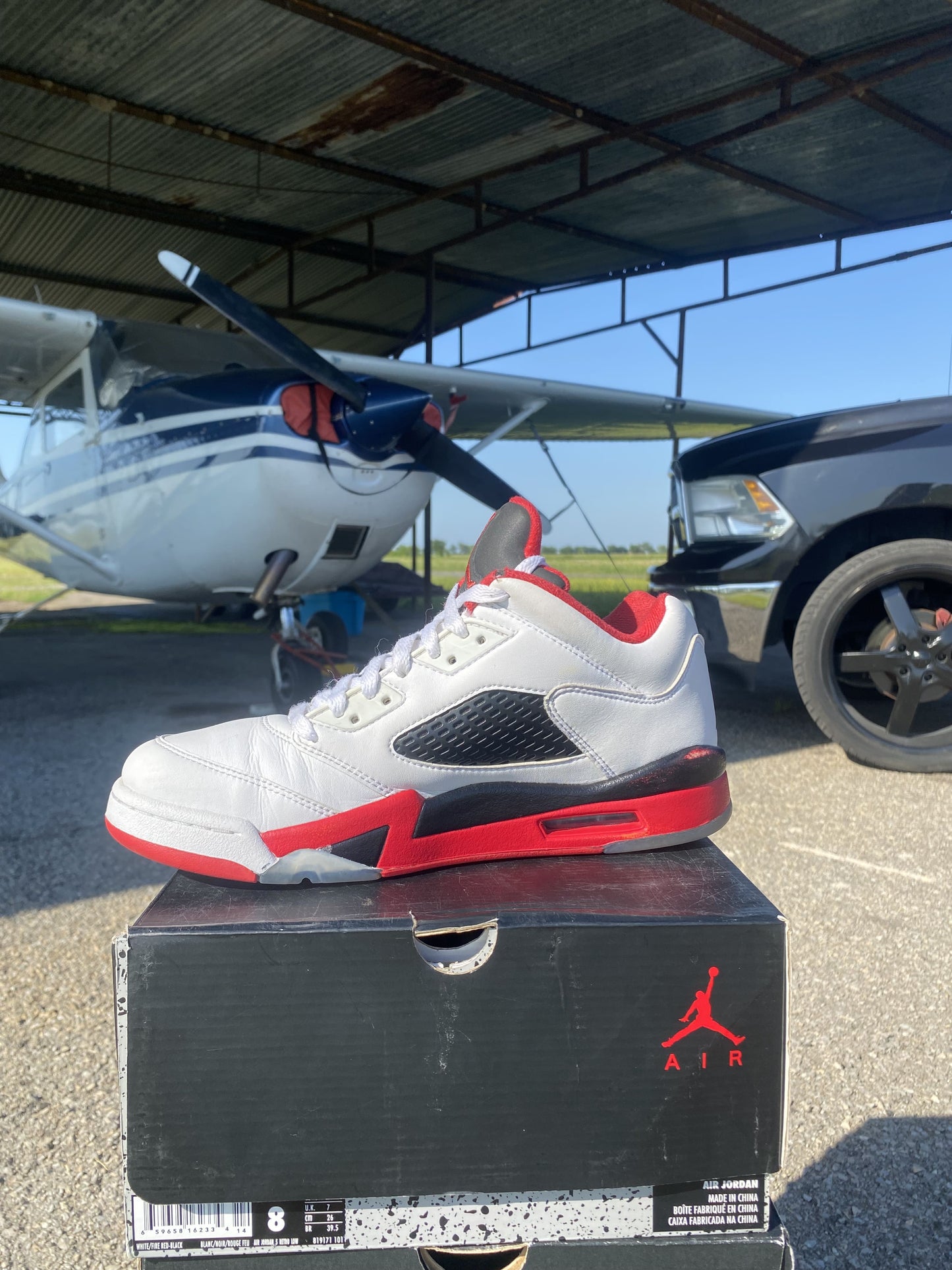 Air Jordan 5 Retro Low Fire Red