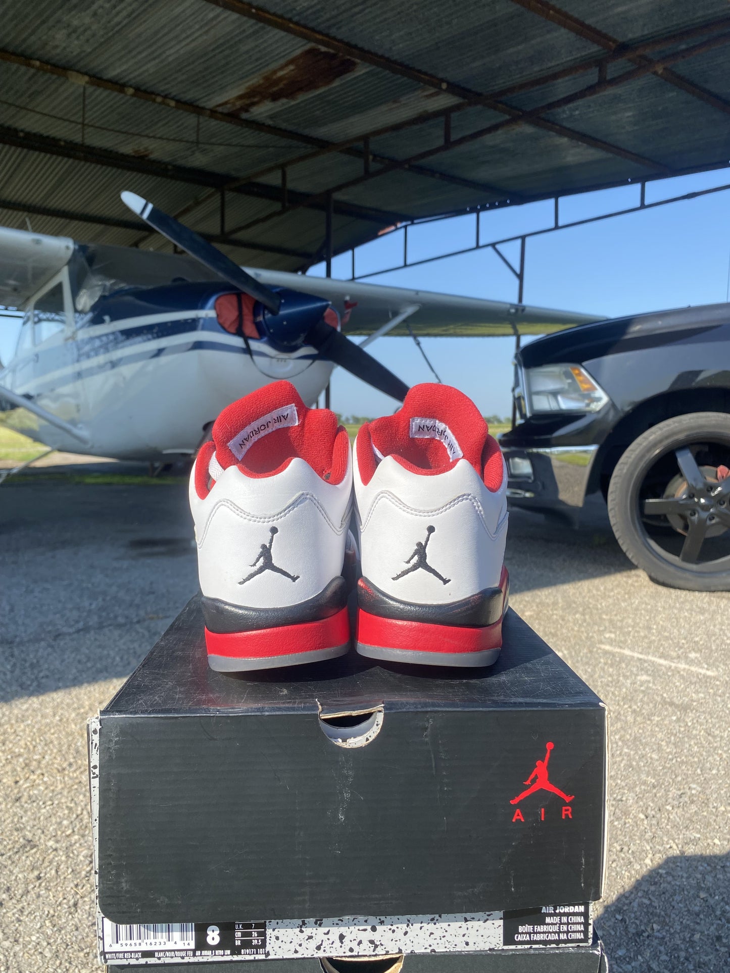 Air Jordan 5 Retro Low Fire Red